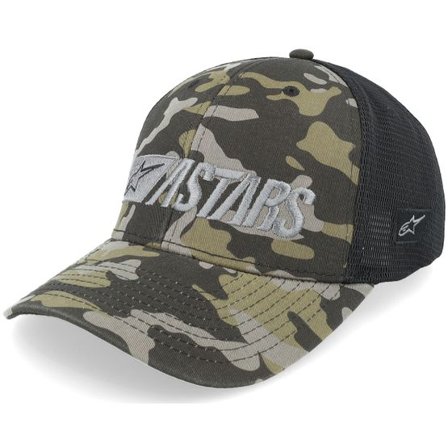 Alpinestars - Camo trucker Keps - Reblaze Multicamo Hat Black Trucker @ Hatstore