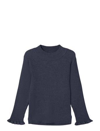 Nmfvianna Ls Slim Knit Name It Navy
