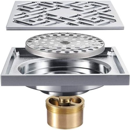 Kjøkken, bad, toalett, gulvavløp, gulvavløp med avtagbart lokk, dusjavløp a