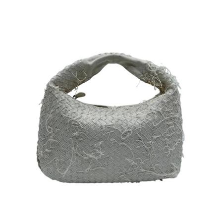 Bottega Veneta Vintage, Pre-owned Leather shoulder-bags Wit, Dames, Maat:ONE Size
