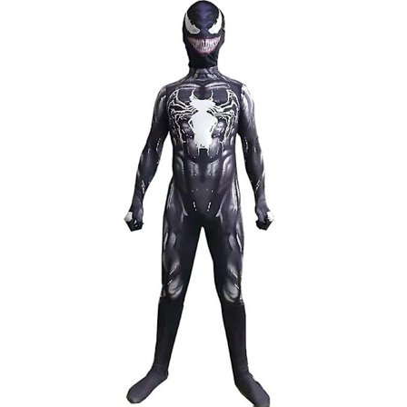 Barnekostyme Venom for gutter - Jumpsuit Fancy Dress -a