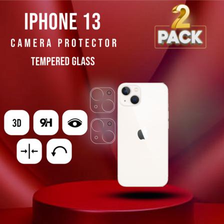 2-pack Linsskydd Iphone13 Kamera - Härdat Glas 9h - Super 3d