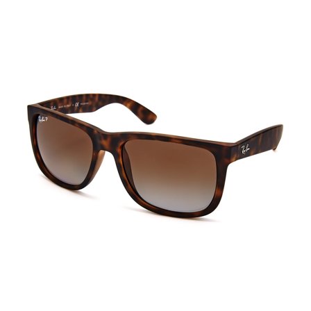 Ray-Ban Justin -Aurinkolasit - Brown Rectangular - Ray-Ban RB4165 865/T5 55
