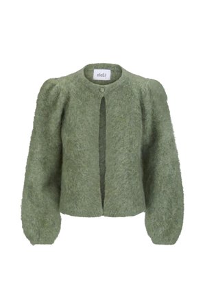 Amelia Chunky Cardigan Sage green M