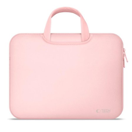 Tech-Protect Laptop Taske 13"-14" Neopren - Støvet Lyserød