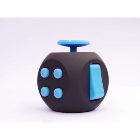 Fidget Cube EDC Stressin Lievitykseen Ahdistus Antistress Sensorinen Fidgeting Noppalelu Lapsille Aikuisille Autismi ADHD Keskittyminen 12 Sivua