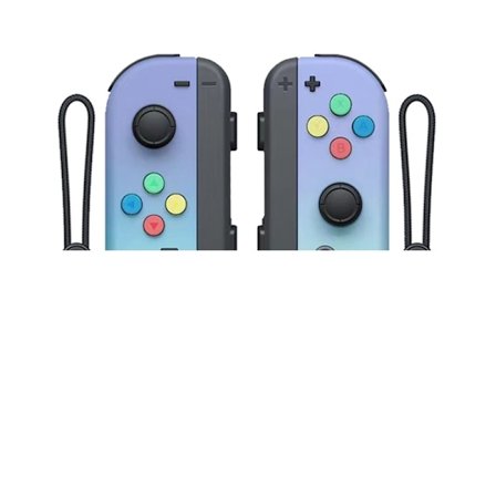 Nintendo Switch-kontroller Joycon trådløs Bluetooth-spillkontroller fjernvekkelse med tau, støtter treningsring