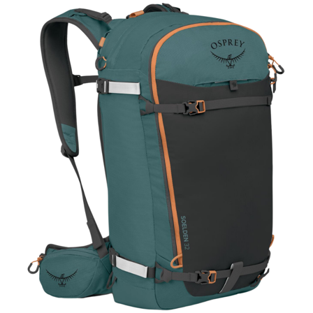 Osprey M's Soelden 32L Skidryggsäck Cascade Blue/Raven Black