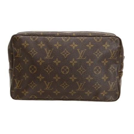 Louis Vuitton Vintage Pre-owned Trousse 28 , Bruin , Dames , Maat: ONE Size Vintage Tassen