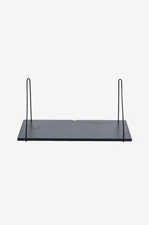 Create Collection - Vägghylla Derek - Musta - Seinähyllyköt - - Homeroom