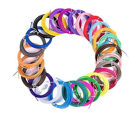 3D Pen Filament Pla, 20 Farver 1,75 mm 5 m Per Farve Total 100 m Filament 1,75 3D Printing Pen Filament Pla 3D Printer Filament Til 3D Pen Filament 