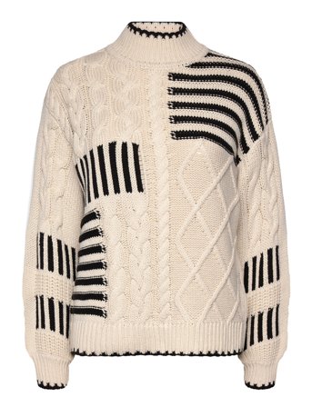 Objruby Re L/S Knit Pullover Cc1 Aw Cream Object