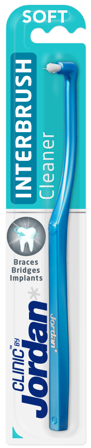 Jordan Clinic Interbrush Solobørste, Assorterte farger, 1 stk.