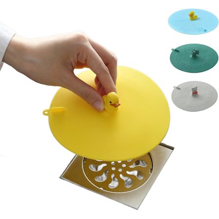 Gula badkars- och duschproppar och skydd, överloppsplugg, underhåll av diskho och avloppsskydd