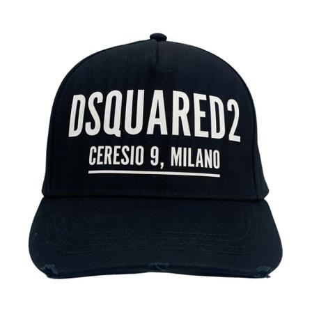 Dsquared2, Caps Zwart, Heren, Maat:ONE Size