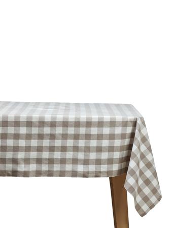 Cloth Sofie 140 X180 Cm, Beige 140X180 Cm Home Textiles Kitchen Textiles Tablecloths & Table Runners Beige Noble House