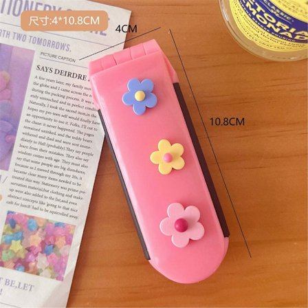 2 STK farvet airbag kam sammenfoldelig hårbørste 4 4