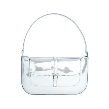By Far, Miranda Shoulder BAG Grijs, Dames, Maat:ONE Size