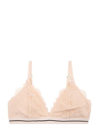 Mommy Darling Lingerie Bras & Tops Soft Bras Triangle Bras Beige Love Stories