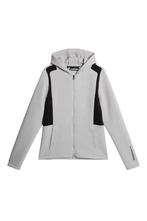 J.Lindeberg - Ella Zip Hood - Grau - Frau - M