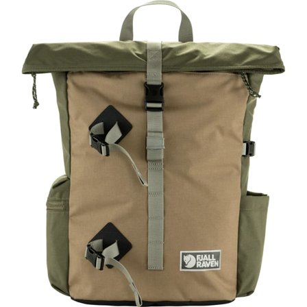 Fjällräven Vardag Foldsack 25 Daypacks in Green/Clay