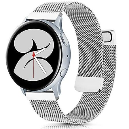 Milanolainen hihna Samsung Galaxy Watch 4 Active 2 Huawei Watch Gt2 magneettisolki metalli hengittävä ranneke Amazfit Gtr