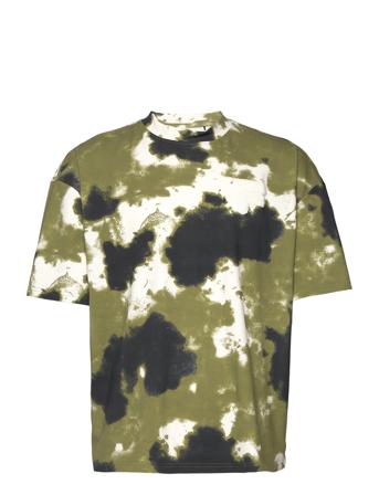 Claro Dropped Shoulder Tee Aop T-shirts Short-sleeved Multi/mønstret FILA