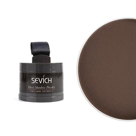 Sevich Hårlinjefyllingspudder Skyggepudder Bryn Hårlinje Reparasjonspudder MØRK 4g