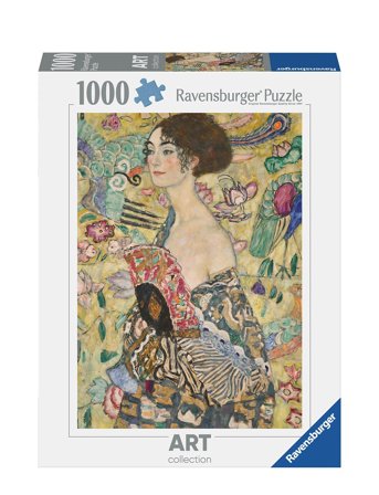 Ravensburger Lady With A Fan 1000P - Multi/patterned - ONE SIZE
