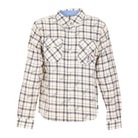Billionaire, Check Motif Shirt Beżowy, Mężczyzna, Rozmiar: L