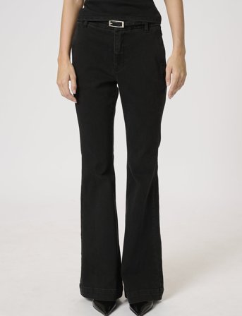 My Essential Wardrobe Ayomw 170 High Bootcut Y - Black - 27 x 33