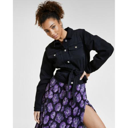 Freebird Kitoko Jacket Black , Zwart , Dames , Maat: S