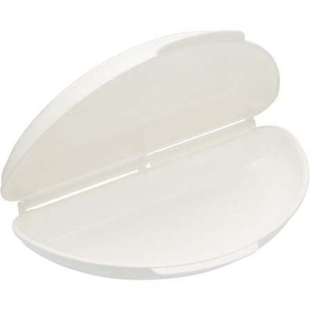 Mikrobølgeovnsomeletfremstiller, Æggekoger, Let at rengøre plast, Hvid