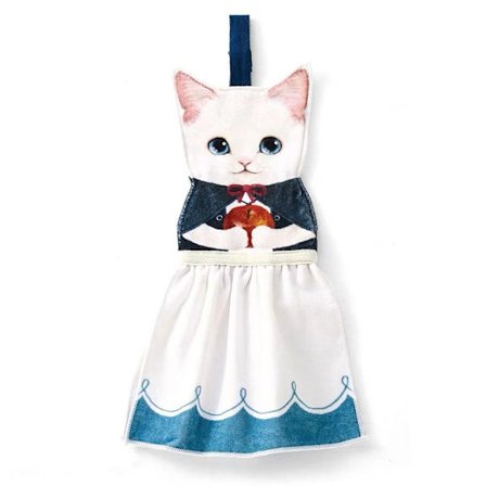 Katte sjove håndklæder hængende vaskeklude 6 6