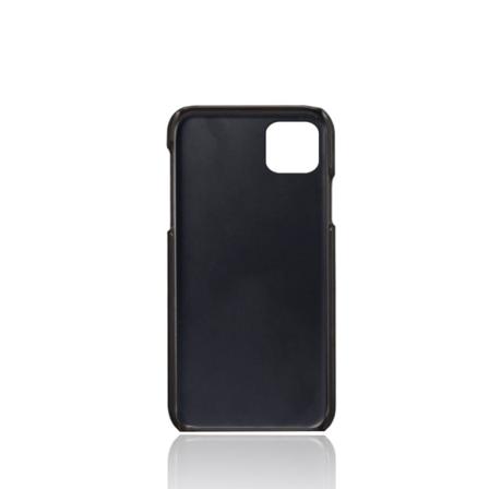 Ksq Iphone 12 / 12 Pro Skal Med Kortplats - Svart Svart