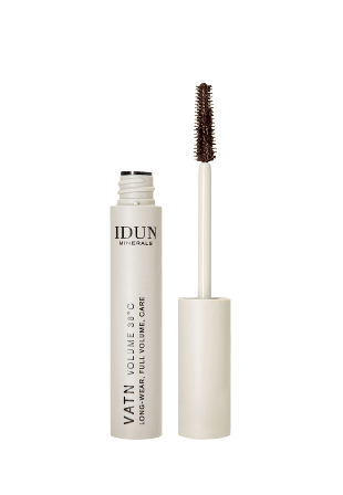IDUN Minerals Mascara Vatn Volume 38°C Unisex Brun 9 ML