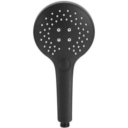 Mat Sort Håndbruser, Håndholdt Brusehoved, Højtryks Håndholdt Brusehoved, til Bad, Hotel og Badeværelse