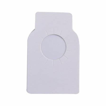 Vin Hangtag Flaskehals Sleeve HVID 50 STK 50 STK