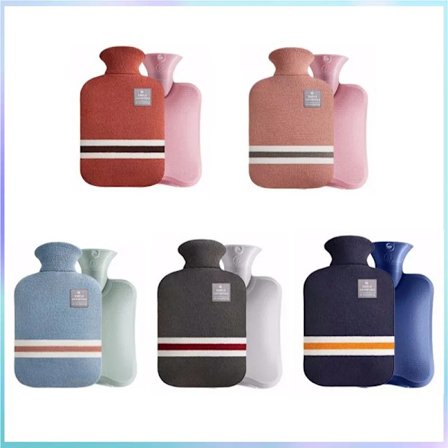 Cute Warm Water Bag Water-filling Hot-water Bag for Female Warm Belly Hands and Feet Keep on Hand Warmer Hot Water Bottle Bag