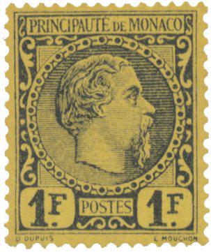 Monaco 1885 - YT 9 - Ubrugt