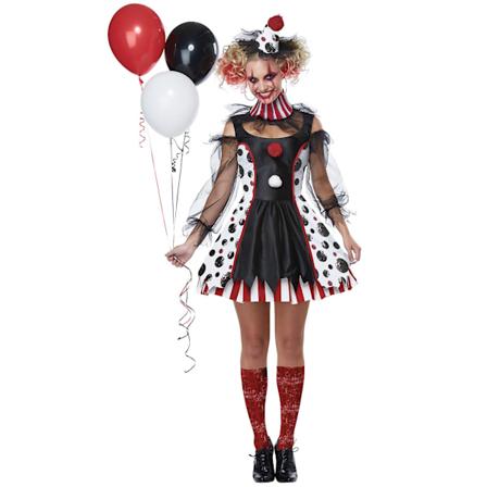 Halloween-asuja sirkus-klovniasuja L