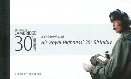 Guernsey - Prince William - Postfrisk prestigehæfte