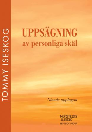 Uppsägning av personliga skäl - Bok av Tommy Iseskog - Häfte