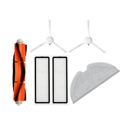 Erstatningssett for XIAOMI Vacuum-Mop 1C 2C 1T STYTJ01ZHM Dreame F9 Børste Hepa Filter Robotstøvsuger Deler