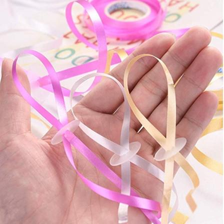 150 st knutfria ballongbandstängningsklämmor