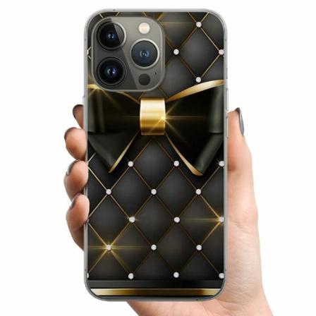 Apple Iphone 13 Pro Tpu Mobilskal Gyllene Rosett