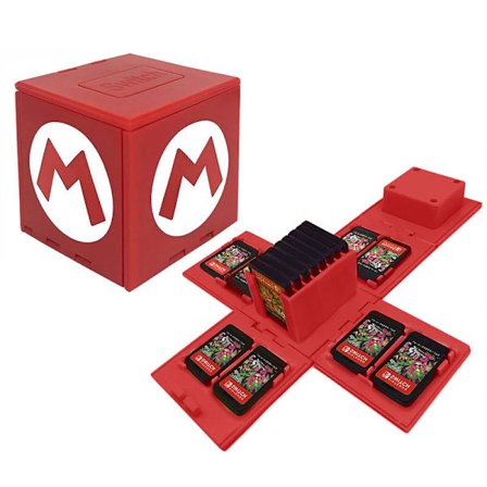 kompatibel Switch-patronfodral - Holder op til 16 spil (M)