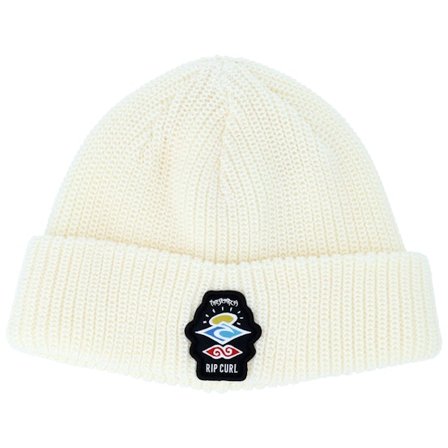 Kinder Rip Curl - Schwarz cuff Mütze - Kinder Icons Reg Beanie White Cuff @ Hatstore