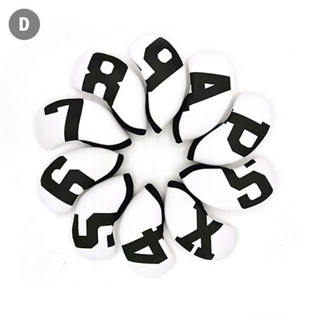 10 st Cover Järnhuvud Cover