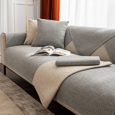 Sohvanpäällinen Sohvasuoja Liukumaton Vintage-kuvio Sohvan Suojaus, Koira Kissa Heitto Koira Peitto Kulmasohva Suojapeite